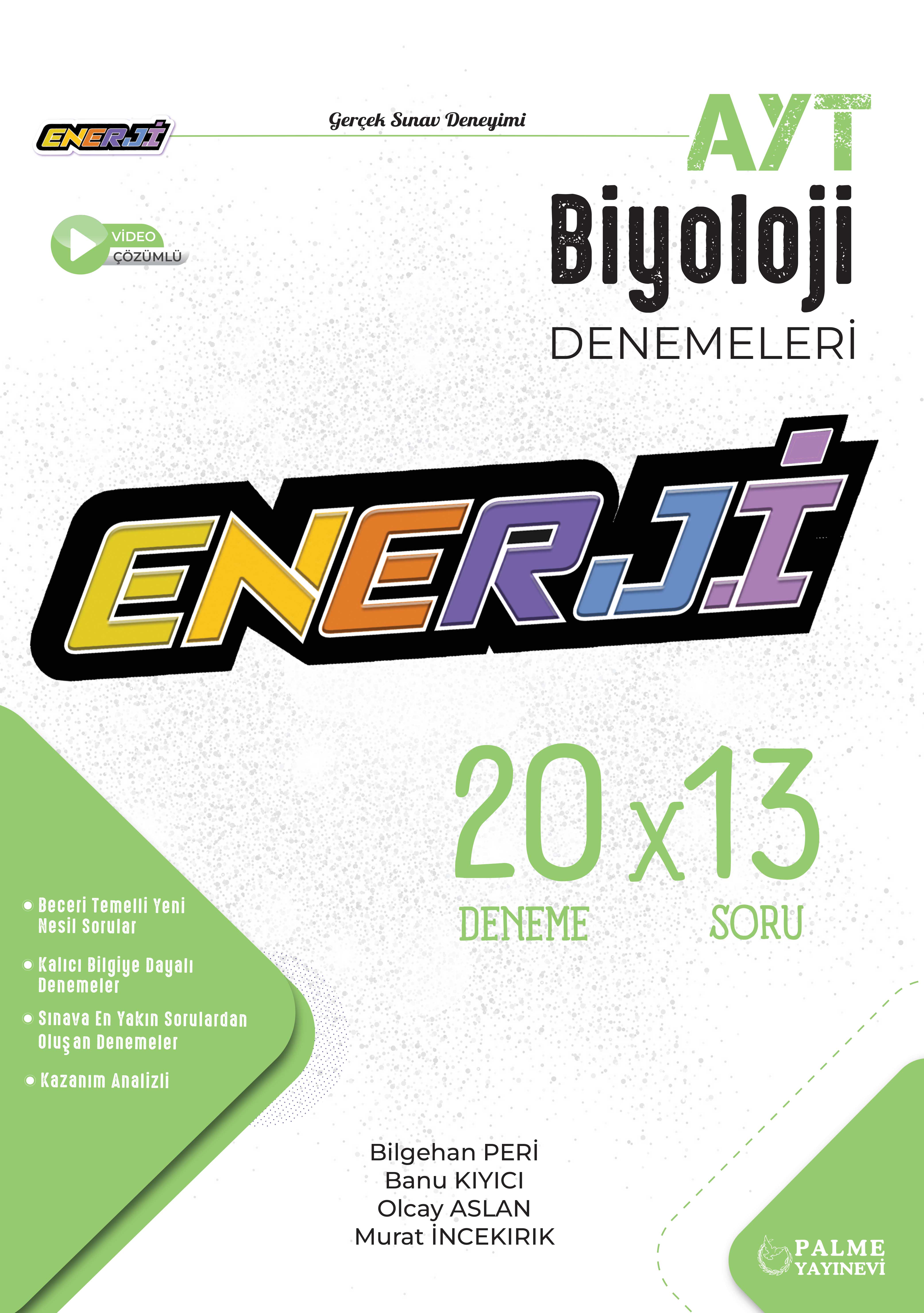AYT ENERJİ BİYOLOJİ 20x13 DENEME SINAVI kapak görseli
